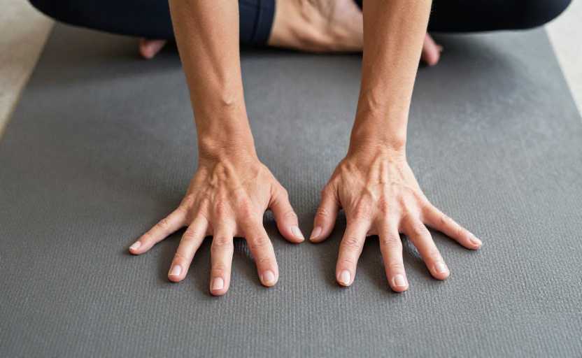 Fitness coach demonstrates latissimus dorsi exercise method